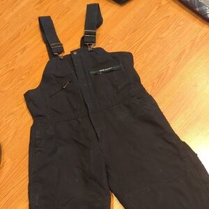 SOLD - Black Overalls with Adjustable Straps